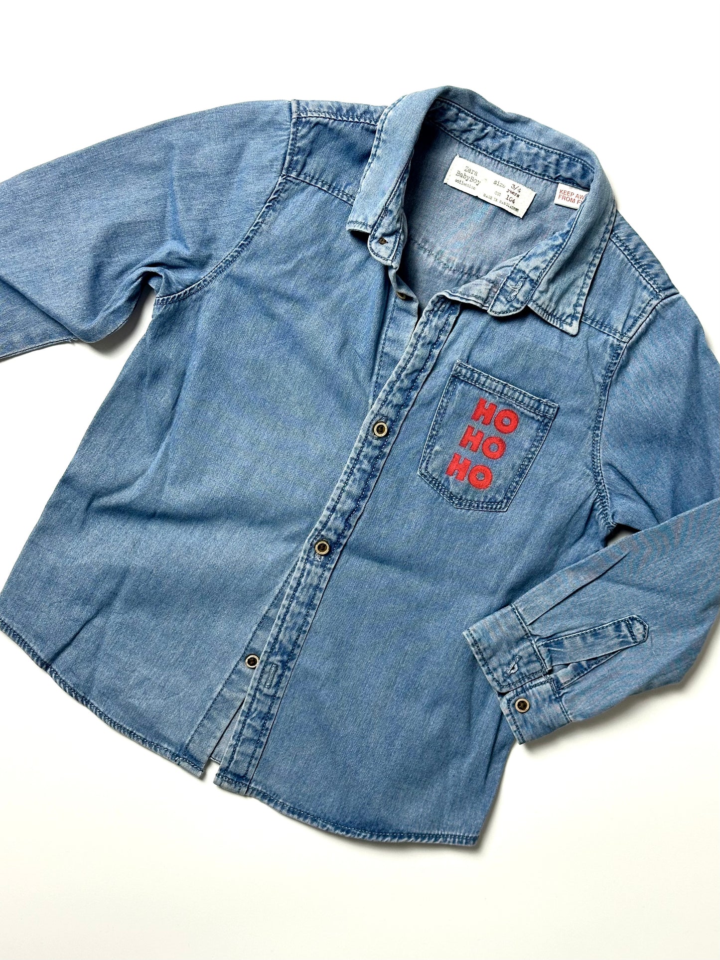Festive Denim Shirt