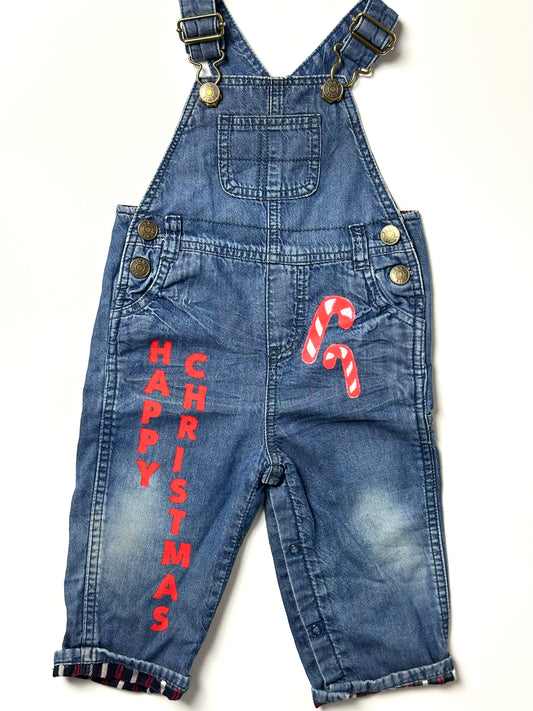 Happy Christmas Dungarees